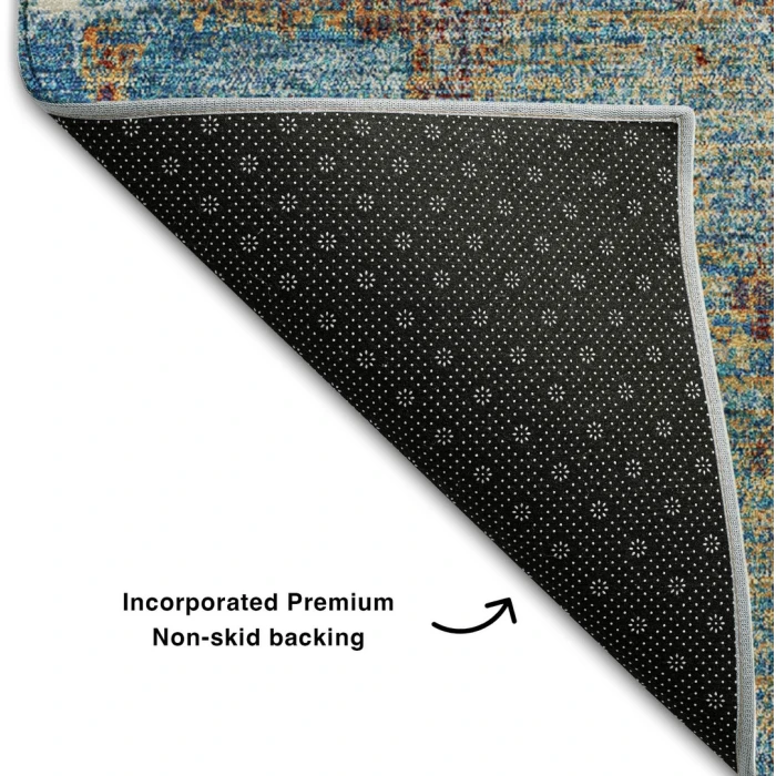 Addison Mayfield Blue AMF989 8ft. x 10ft. Rect. Rug