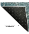 Addison Mayfield Teal AMF989 8ft. x 10ft. Rect. Rug