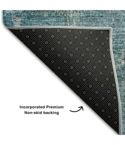Addison Mayfield Teal AMF989 5ft. x 7ft. 6in. Rect. Rug