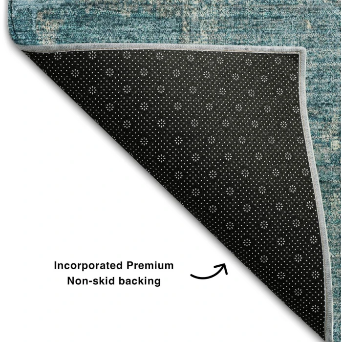 Addison Mayfield Teal AMF989 8ft. x 10ft. Rect. Rug