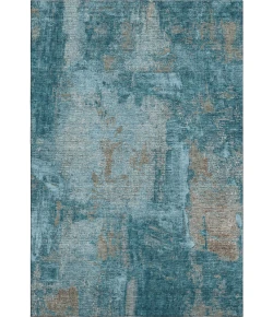 Addison Mayfield Teal AMF989 5ft. x 7ft. 6in. Rect. Rug
