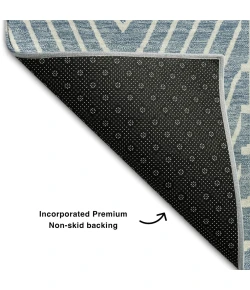 Addison Mayfield Blue AMF990 9ft. x 12ft. Rect. Rug