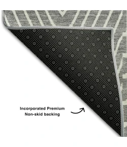 Addison Mayfield Gray AMF990 9ft. x 12ft. Rect. Rug
