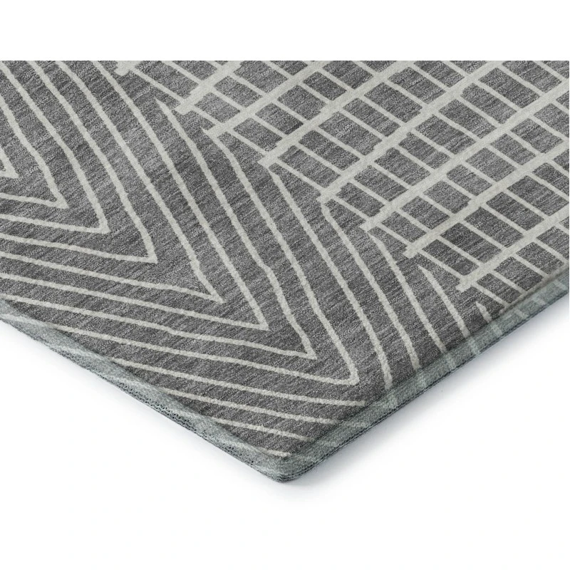Addison Mayfield Gray AMF990 9ft. x 12ft. Rect. Rug
