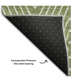 Addison Mayfield Green AMF990 9ft. x 12ft. Rect. Rug