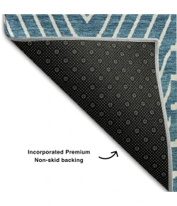 Addison Mayfield Teal AMF990 9ft. x 12ft. Rect. Rug