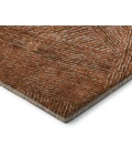 Addison Mayfield Orange AMF991 - 8ft. Round Rug