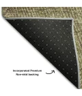 Addison Mayfield Green AMF991 8ft. x 10ft. Rect. Rug