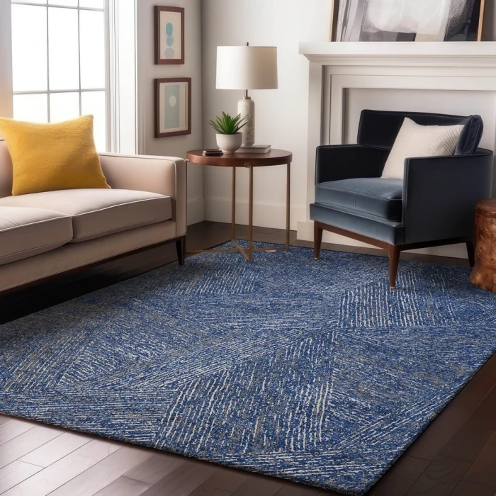 Addison Mayfield Blue AMF991 9ft. x 12ft. Rect. Rug