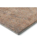 Addison Mayfield Orange AMF991 - 8ft. Round Rug