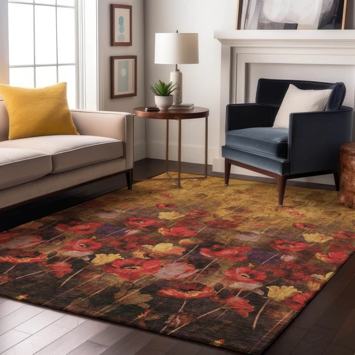 Addison Mayfield Gold AMF992 8ft. x 10ft. Rect. Rug