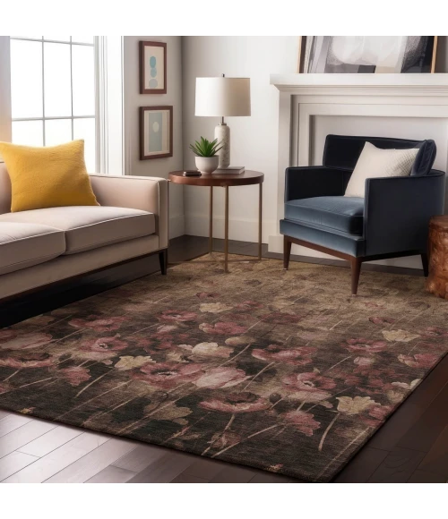 Addison Mayfield Brown AMF992 2ft. 3in. x 7ft. 6in. Rect. Rug