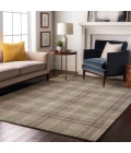 Addison Mayfield Brown AMF993 - 8ft. Round Rug
