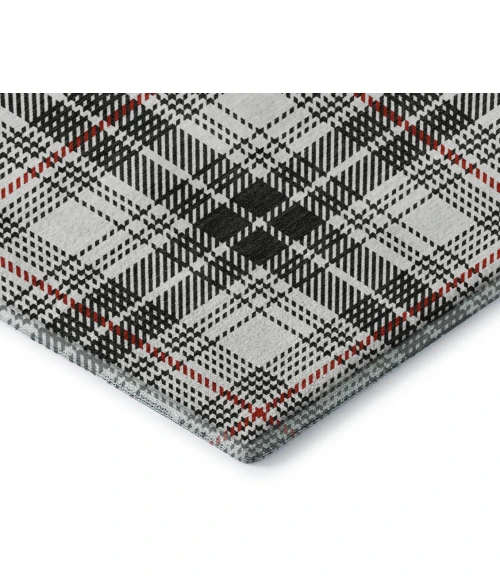 Addison Mayfield Black AMF993 - 8ft. Round Rug