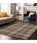 Addison Mayfield Brown AMF993 - 8ft. Round Rug