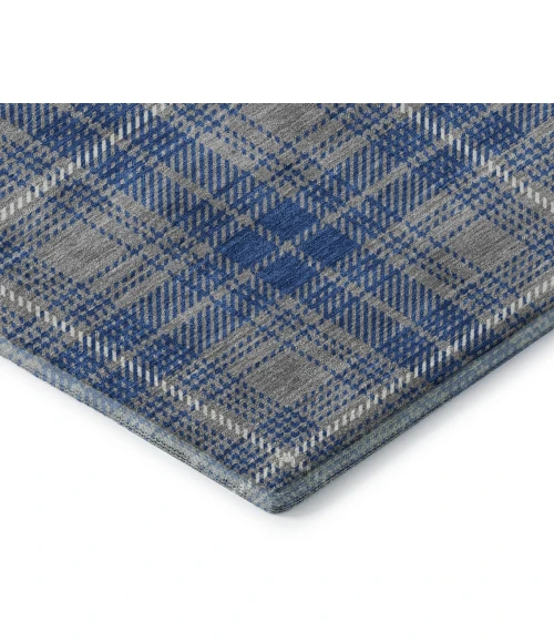 Addison Mayfield Gray AMF993 - 8ft. Round Rug
