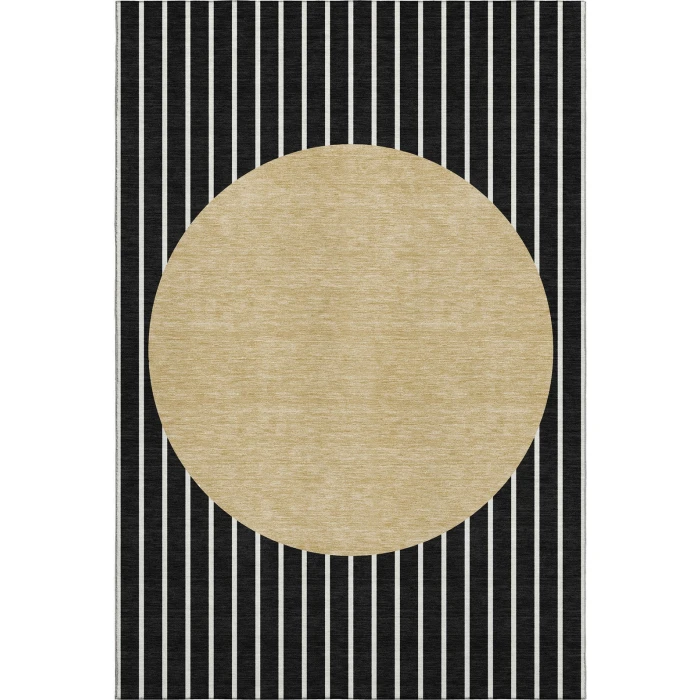 Addison Mayfield Black AMF994 2ft. 3in. x 7ft. 6in. Rect. Rug
