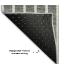 Addison Mayfield Gray AMF994 8ft. x 10ft. Rect. Rug