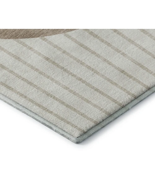 Addison Mayfield Ivory AMF994 - 8ft. Round Rug