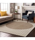 Addison Mayfield Ivory AMF994 - 8ft. Round Rug