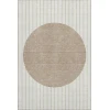 Addison Mayfield Ivory AMF994 - 8ft. Round Rug