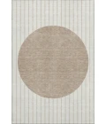 Addison Mayfield Ivory AMF994 - 8ft. Round Rug