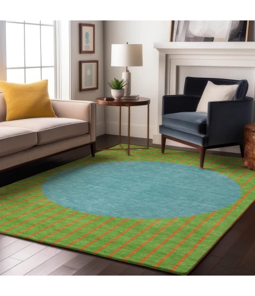 Addison Mayfield Green AMF994 2ft. 3in. x 7ft. 6in. Rect. Rug