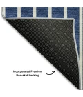 Addison Mayfield Blue AMF994 2ft. 3in. x 7ft. 6in. Rect. Rug