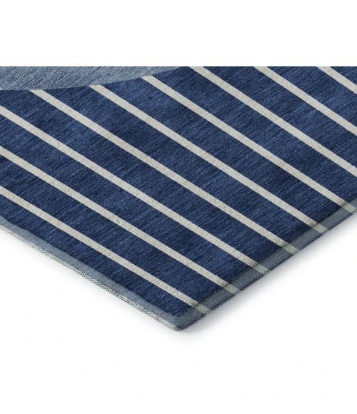 Addison Mayfield Blue AMF994 2ft. 3in. x 7ft. 6in. Rect. Rug