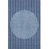 Addison Mayfield Blue AMF994 - 8ft. Round Rug