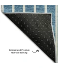 Addison Mayfield Teal AMF994 5ft. x 7ft. 6in. Rect. Rug