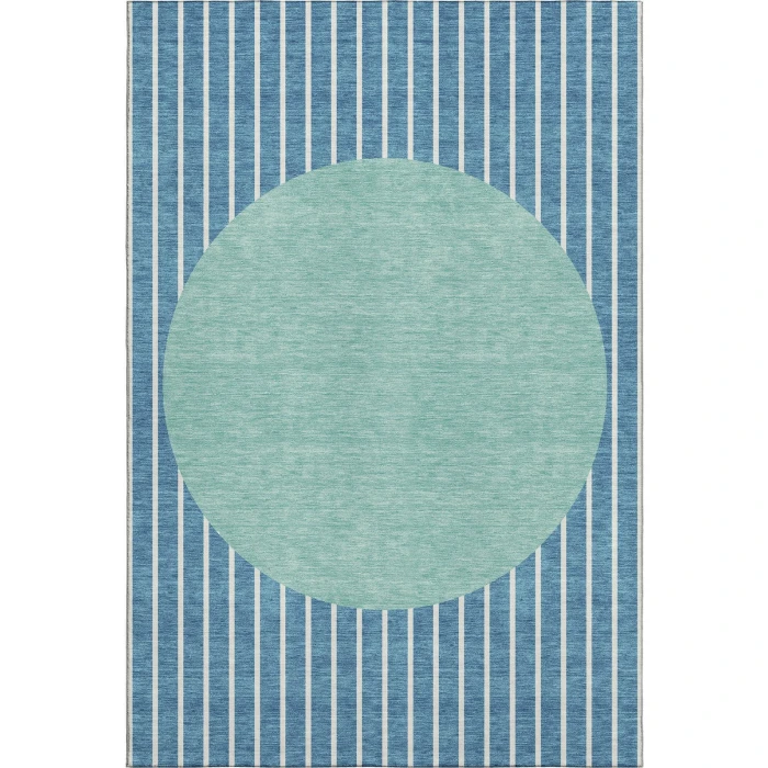 Addison Mayfield Teal AMF994 5ft. x 7ft. 6in. Rect. Rug