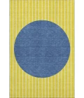 Addison Mayfield Gold AMF994 - 8ft. Round Rug