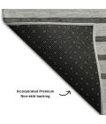 Addison Mayfield Gray AMF995 9ft. x 12ft. Rect. Rug
