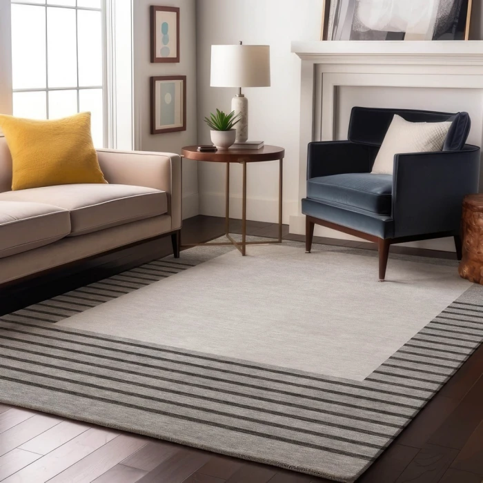 Addison Mayfield Gray AMF995 9ft. x 12ft. Rect. Rug