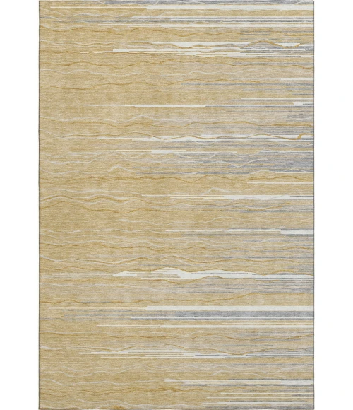 Addison Mayfield Gold AMF996 - 8ft. Round Rug