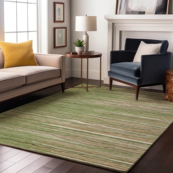 Addison Mayfield Green AMF996 8ft. x 10ft. Rect. Rug