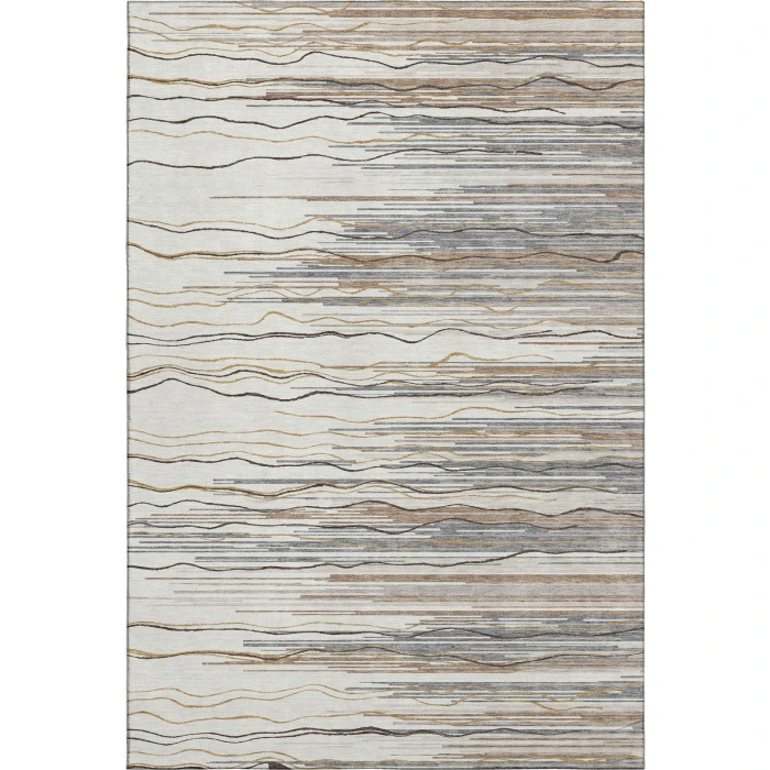 Addison Mayfield Ivory AMF996 - 8ft. Round Rug