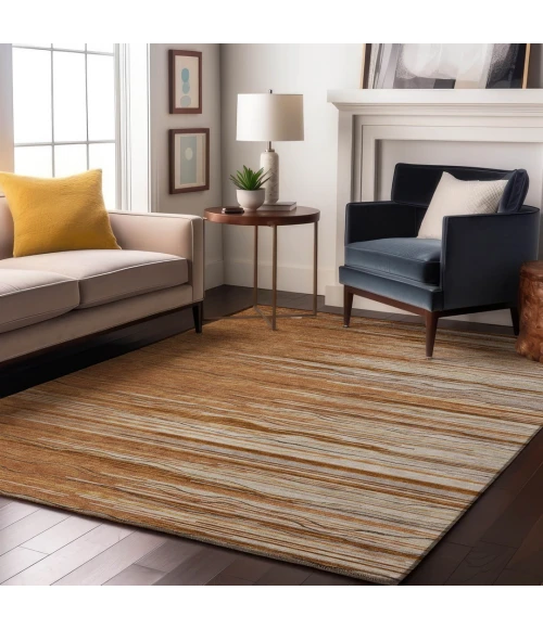 Addison Mayfield Orange AMF996 9ft. x 12ft. Rect. Rug