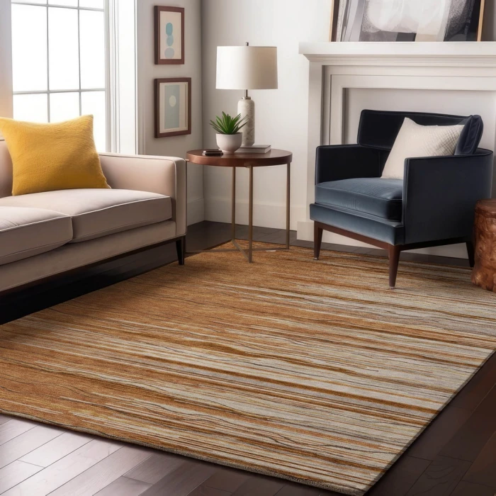 Addison Mayfield Orange AMF996 8ft. x 10ft. Rect. Rug
