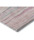 Addison Mayfield Pink AMF996 - 8ft. Round Rug