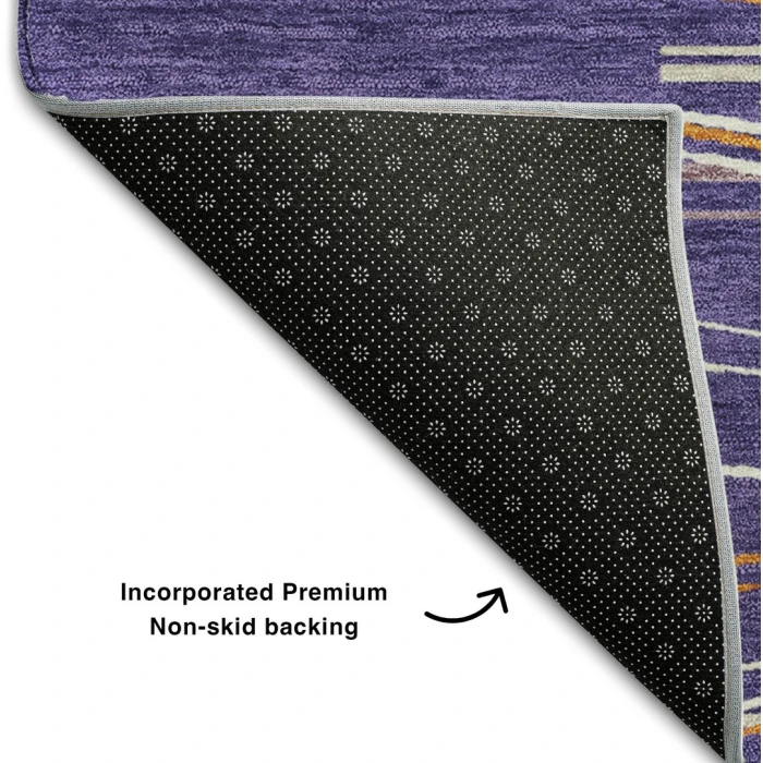 Addison Mayfield Purple AMF996 5ft. x 7ft. 6in. Rect. Rug