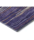 Addison Mayfield Purple AMF996 - 8ft. Round Rug