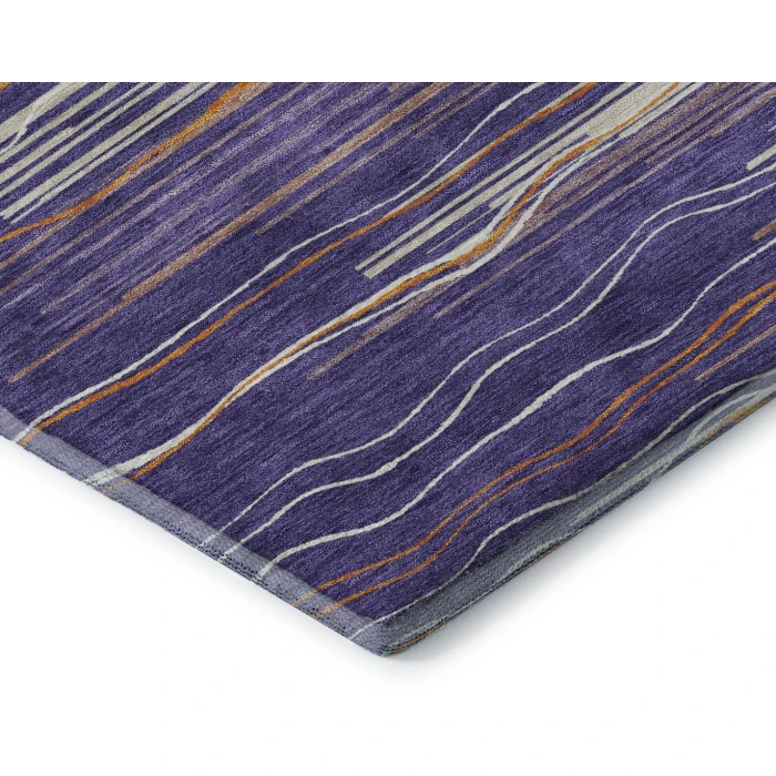 Addison Mayfield Purple AMF996 5ft. x 7ft. 6in. Rect. Rug