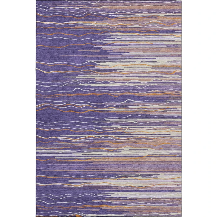 Addison Mayfield Purple AMF996 5ft. x 7ft. 6in. Rect. Rug