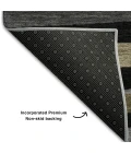 Addison Mayfield Black AMF997 2ft. 3in. x 7ft. 6in. Rect. Rug