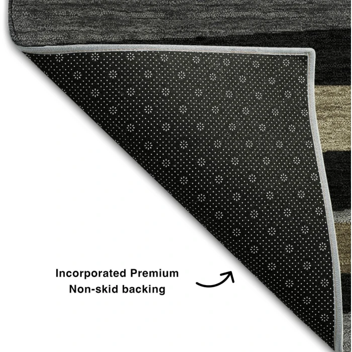 Addison Mayfield Black AMF997 2ft. 3in. x 7ft. 6in. Rect. Rug