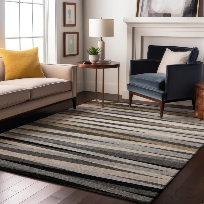 Addison Mayfield Gray AMF997 8ft. x 10ft. Rect. Rug