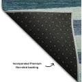 Addison Mayfield Teal AMF997 - 8ft. Round Rug