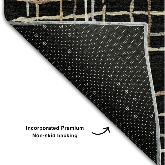 Addison Mayfield Black AMF998 5ft. x 7ft. 6in. Rect. Rug
